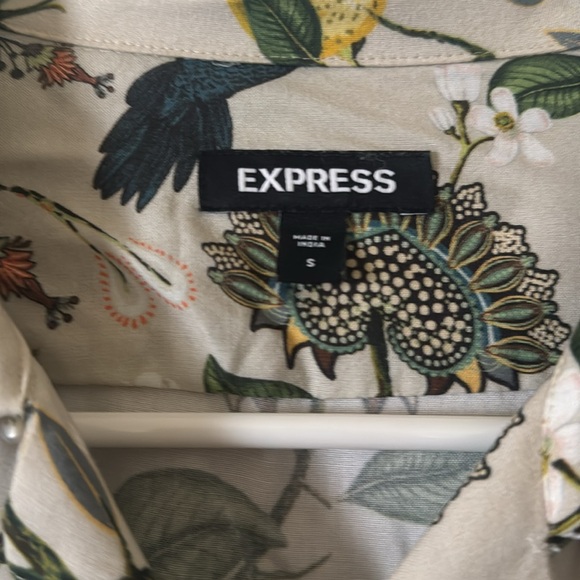 Express Hummingbird Lemon Shirt - Picture 2 of 4